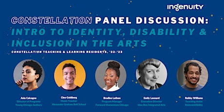 Panel Discussion: Intro to Identity, Disability, and Inclusion In the Arts primary image