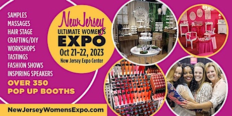 New Jersey Women's Expo Beauty + Fashion + Pop Up Shops + Crafting, Celebs!