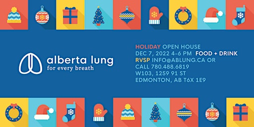 Holiday Open House at Alberta Lung