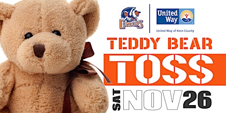 24th Annual Teddy Bear Toss with the Bakersfield Condors primary image