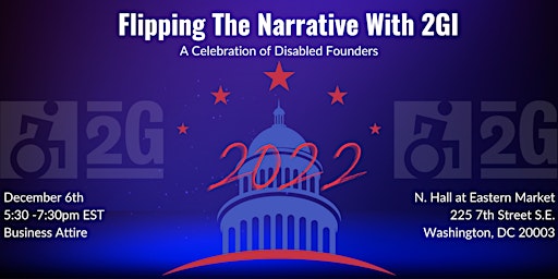 Flipping the Narrative with 2GI - Celebrating Disabled Entrepreneurs