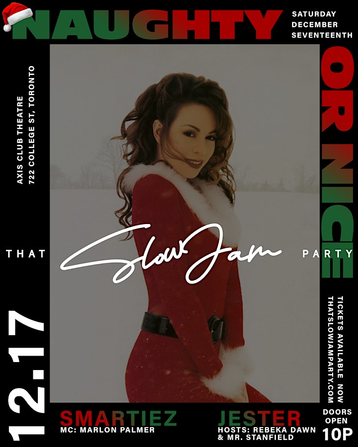 THAT SLOW JAM PARTY - NAUGHTY OR NICE - DEC 17, 2022 image