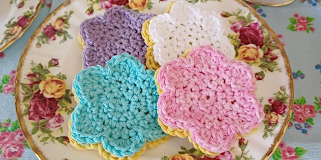 In-person Crochet Sugar Cookie Coasters with Normalynn Ablao