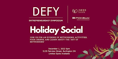 Defy Holiday Social - The Art of Networking