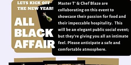 All Black Elegant Affair (Catering Social Event)