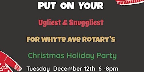 Whyte Ave Rotary Holiday Party primary image