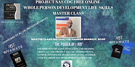 Project NAS 6 - Week Life Skills Master Class ft. Hameen Shabazz
