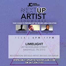 Next Up Artist Showcase - Nashville, TN Auditions  primary image