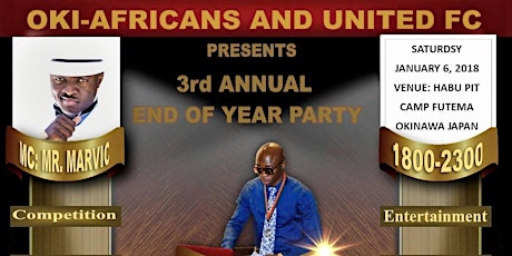 Oki-Africans and United FC End of Year Party/Dinner 2017 primary image