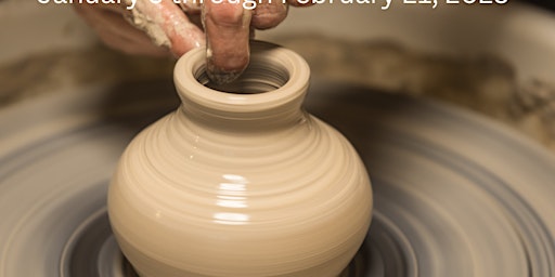 Pottery Wheel Class-4-week Beginner/ Intermed. Nov. 8- Dec. 6 primary image