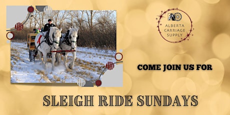 Sleigh Ride Sunday