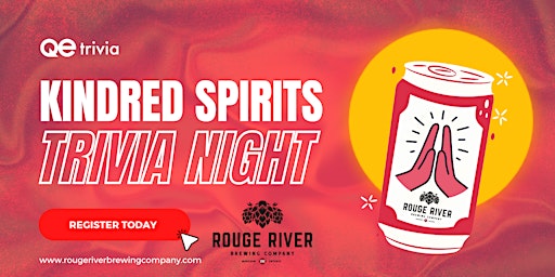 Kindred Spirits Trivia Night hosted by QE Trivia