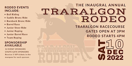 The Inaugural Annual TRARALGON RODEO