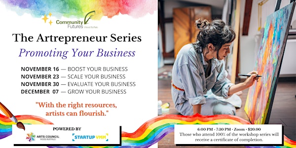 The Artrepreneur Series "Promoting Your Business"