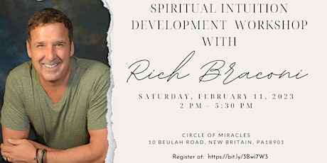 Spiritual Intuition Development Workshop w/ Rich Braconi