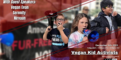 Vegan Kid Activists are the Future.