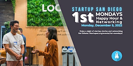 StartupSD 1st Mondays - December 2022