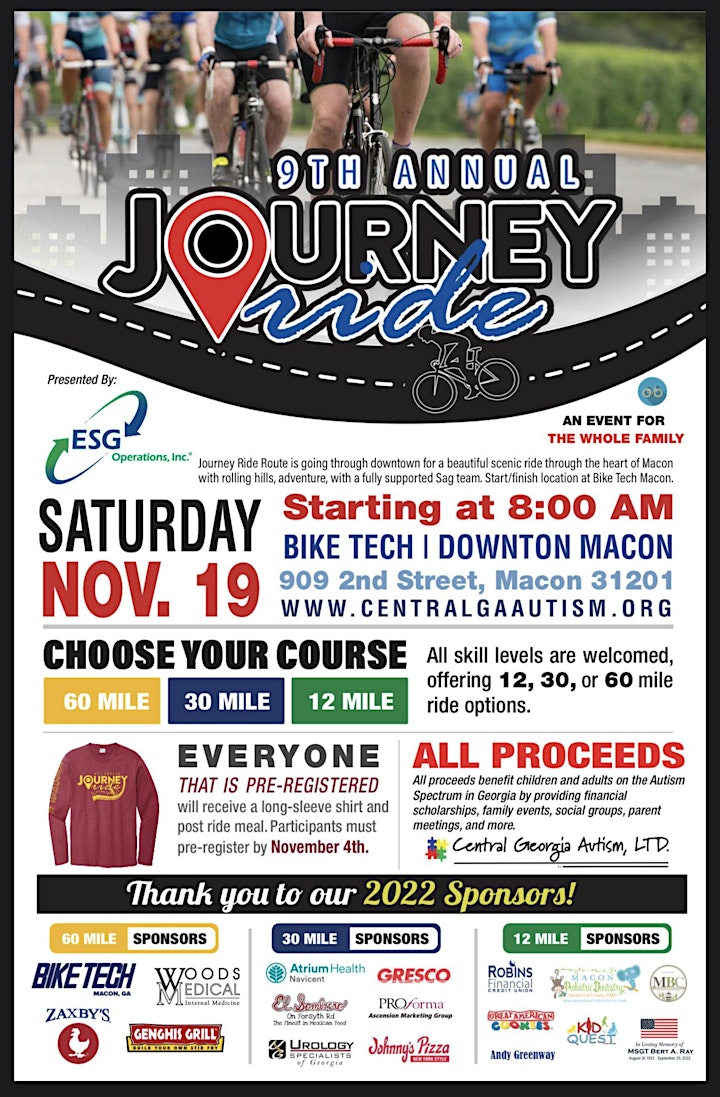 9th Annual Journey Ride for Autism image