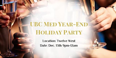 UBC Med Year-End Holiday Party primary image