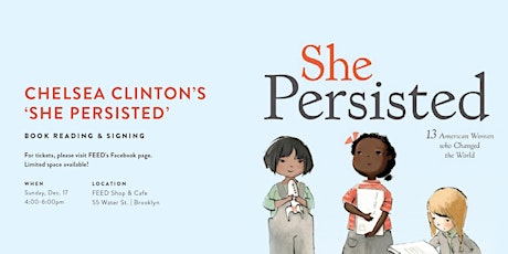 Chelsea Clinton 'She Persisted' Reading & Signing primary image
