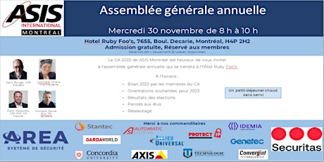 Imagen principal de Assemblée générale annuelle