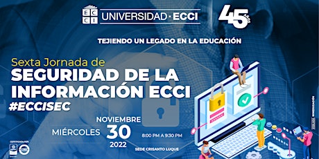 Imagen principal de Sexta Jornada de Seguridad Informática #ECCISEC