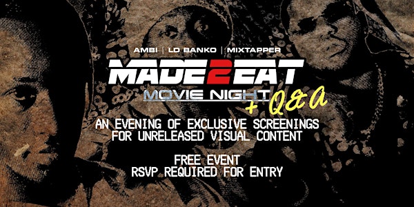 MADE2EAT Movie Night