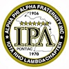 Logotipo de Alpha Phi Alpha Fraternity, Inc. - Iota Rho Lambda