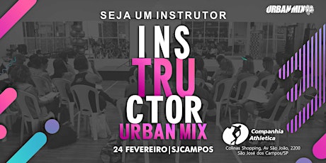 Imagem principal do evento Treinamento Professor URBAN MIX® 24/2 - Cia Atlética SJCampos/SP