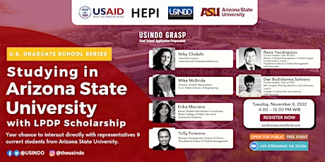 Studying in Arizona State University with LPDP Scholarship