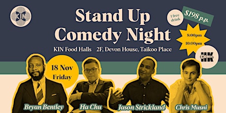 KIN Presents: Stand Up Comedy Night