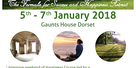Formula for Success and Happiness Weekend Retreat  primary image