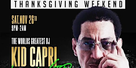 Black Affair featuring DJ Kid Capri Thanksgiving Weekend @ Red Lantern
