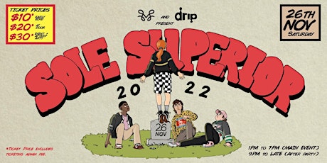 Sole Superior X Drip Singapore on 26/11