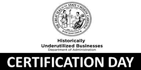 Office for Historically Underutilized Businesses – HUB Certification Day   primary image