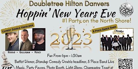 Doubletree Hilton Danvers Hoppin' New Years Eve #1 Party On The North Shore