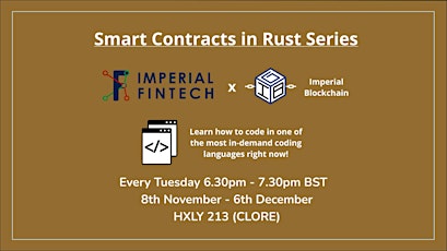 Imperial Blockchain - Rust Smart Contract Series