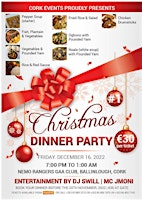 Cork Events Christmas Dinner Party 2022