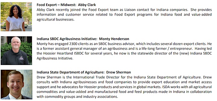 Indiana’s Agribusiness Export Sector Webinar image