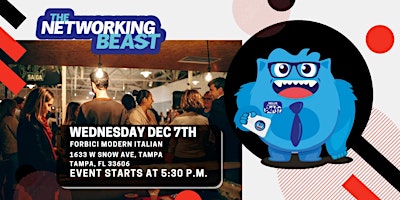 Networking Event & Business Card Exchange by The Networking Beast (TAMPA)