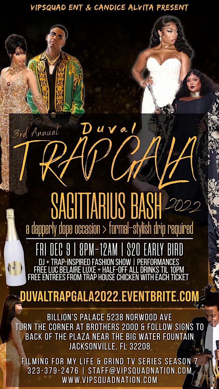 3rd Annual Duval Trap Gala: Sagittarius Bash 2022 image
