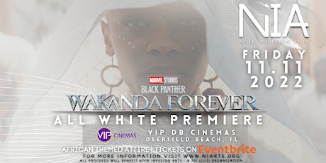 Black Panther: Wakanda Forever All White Premiere