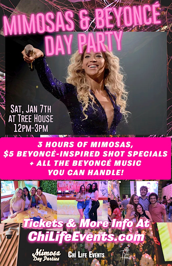 2023 Mimosas & Beyoncé Day Party - Includes 3 Hours of Mimosas! image