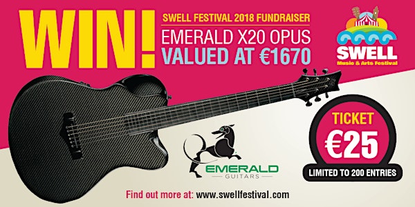 Emerald X20 Opus guitar limited draw