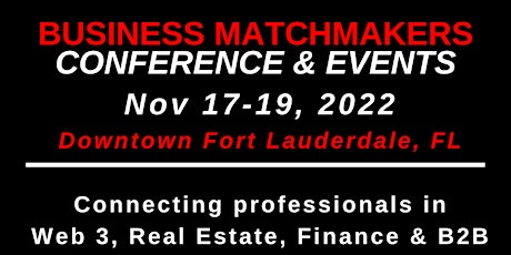 Business Matchmakers Conference & Events