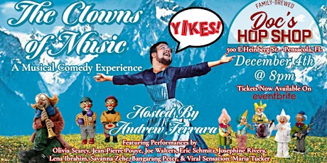 YIKES presents THE CLOWNS OF MUSIC: A Musical Comedy Show