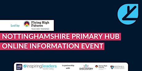 Imagem principal do evento Nottinghamshire Primary Hub SCITT Information Event 09.02