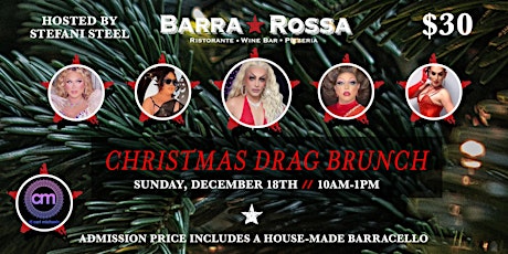 Drag Brunch Christmas at Barra!