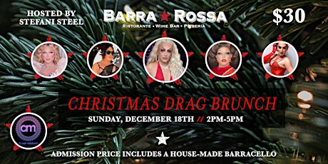 Drag Christmas At Barra! (2nd Seating)