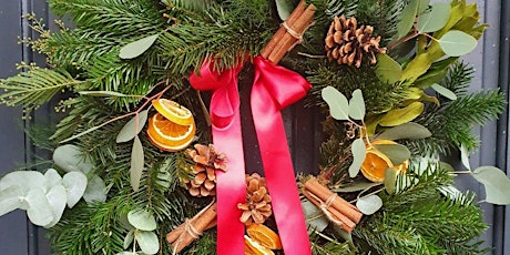 Luxury Wreath Workshop & Christmas Dinner primary image